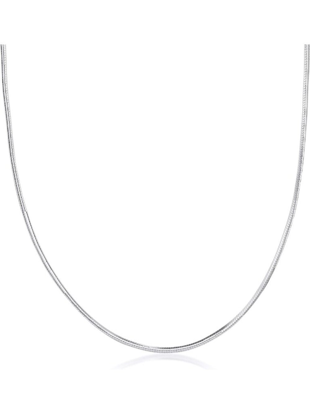 925 Sterling Silver 1.5MM Italian Snake Chain Necklace - Women's Jewelry, Made